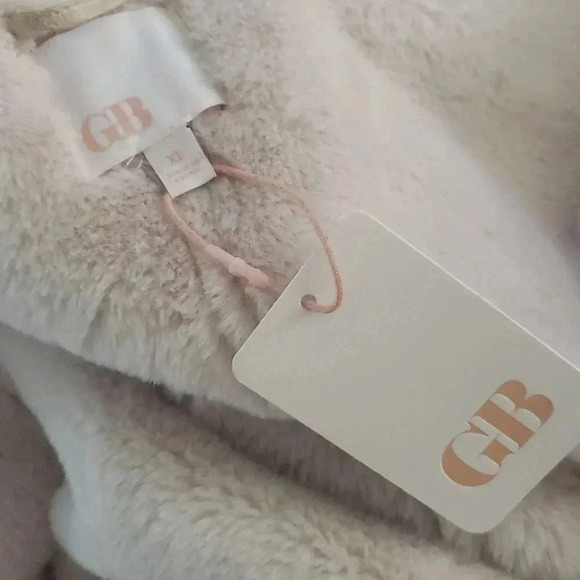 Sporty XL Preppy Cozy Sharpa Vegan Warm Snow Adventure Chore Barn Coat - Picture 3 of 15